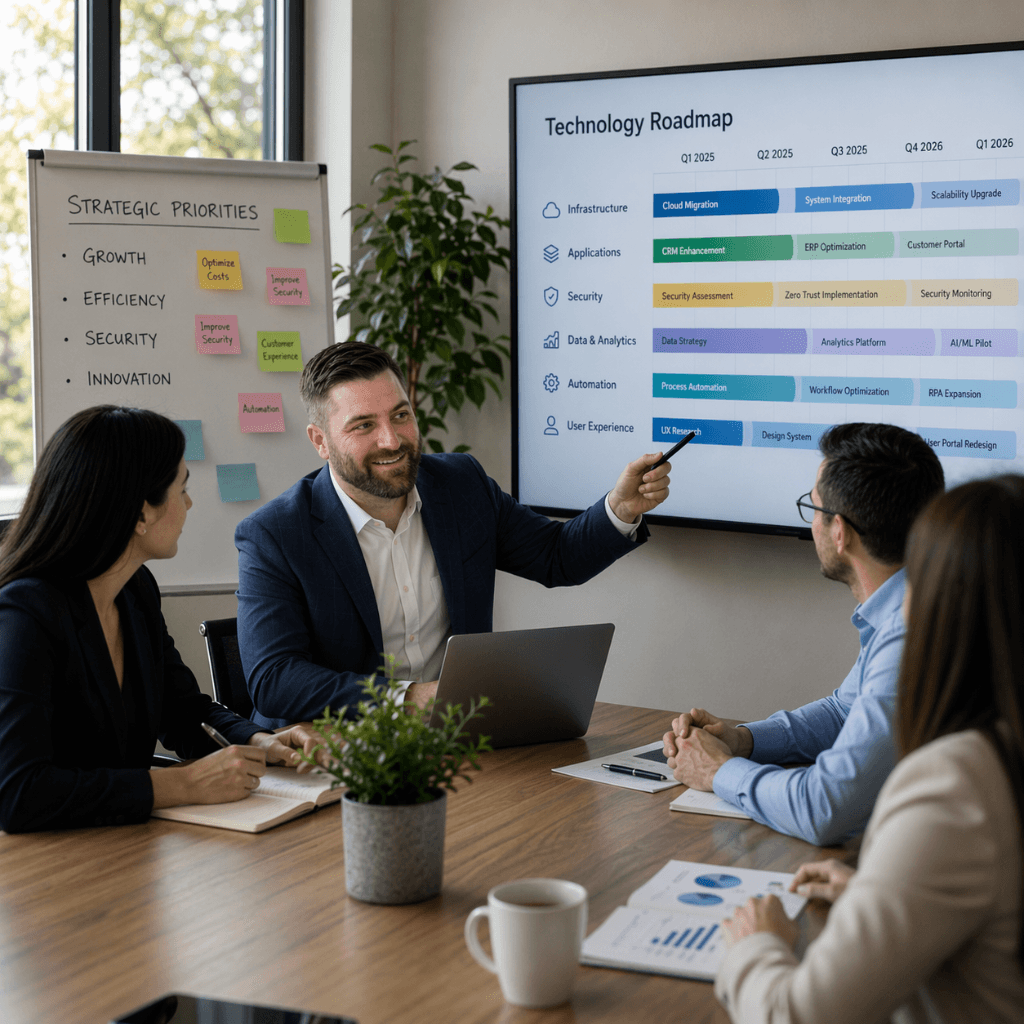technology roadmap strategic IT planning advisory